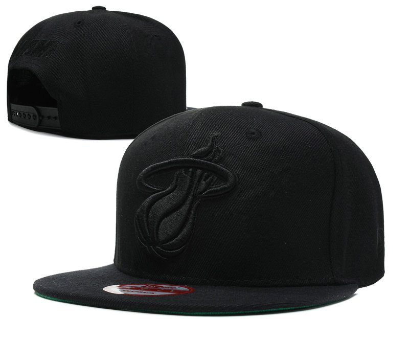 Miami Heat Snapback Hat SD 12